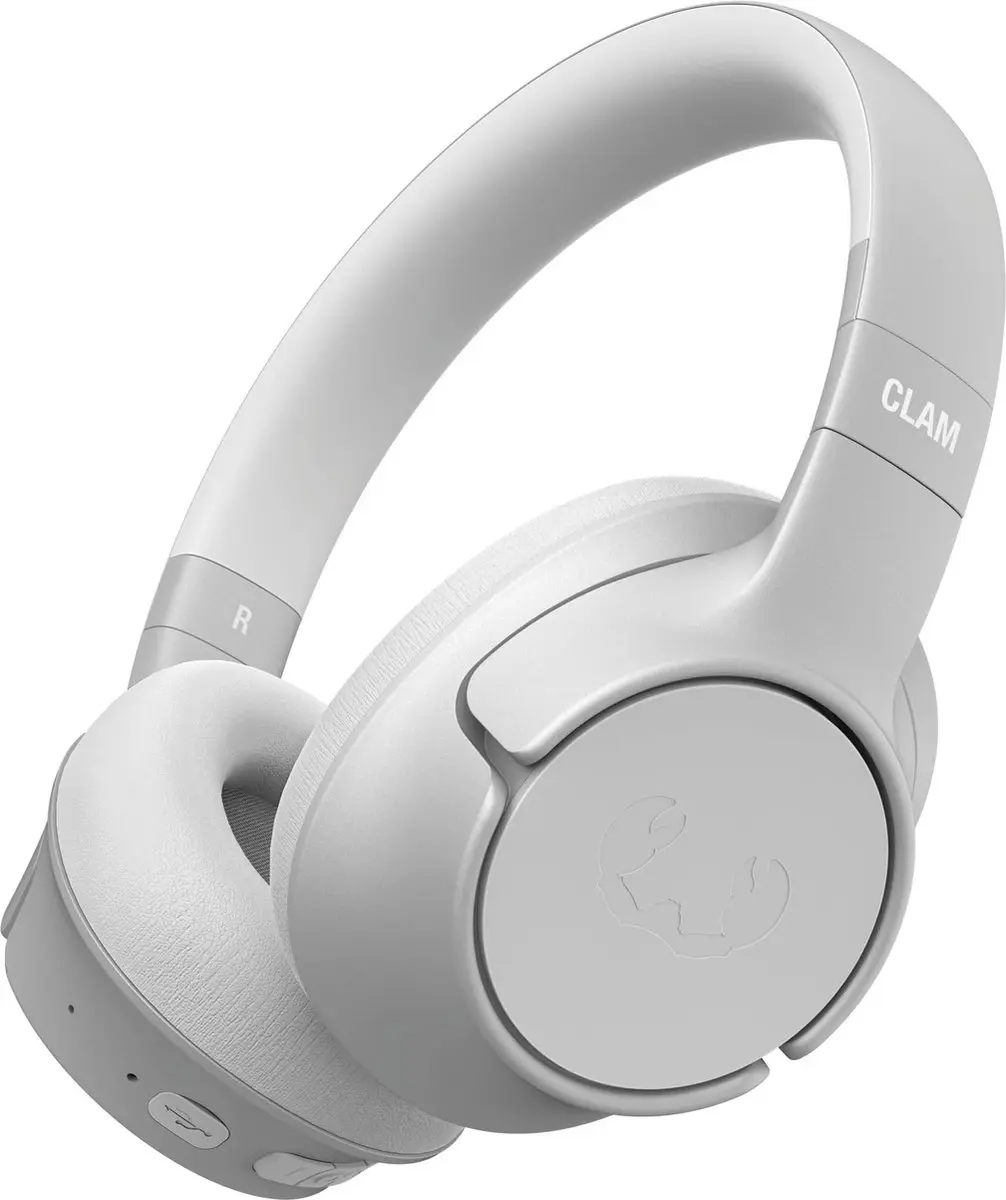 Fresh ‘n Rebel Clam Fuse Bluetooth Koptelefoon - 45 uur - Ice Grey