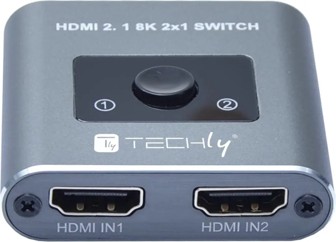 Techly IDATA HDMI-2128KT Video Switch - Grijs - afbeelding 6 van 6