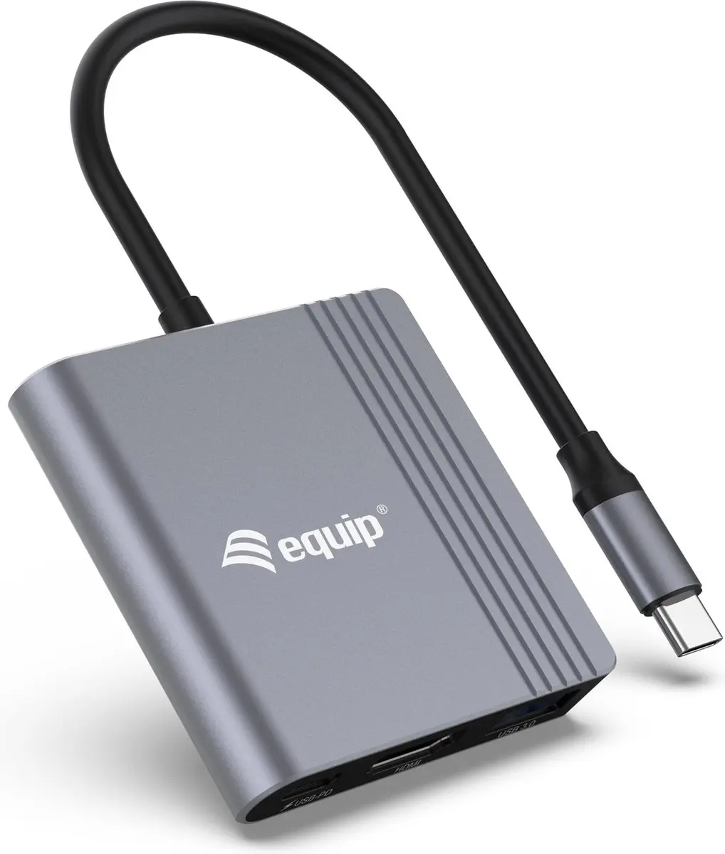 Equip 133488 USB Grafische Adapter 3840x2160 - Tweekleurig