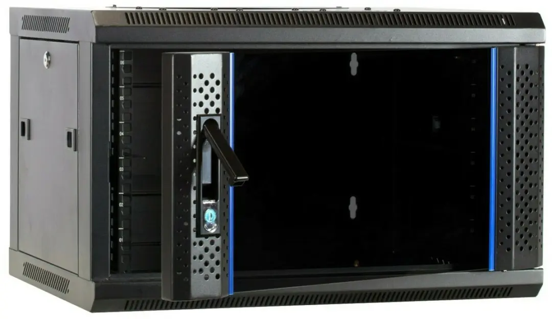 DSIT DS6406 Wandkast 6U 19 inch - Zwart