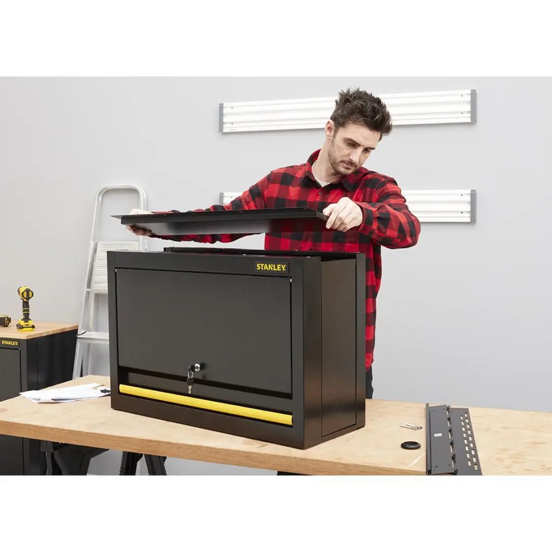 Stanley RTA STST97599-1 Wandkast 1 Deur - Zwart/Geel - afbeelding 6 van 6