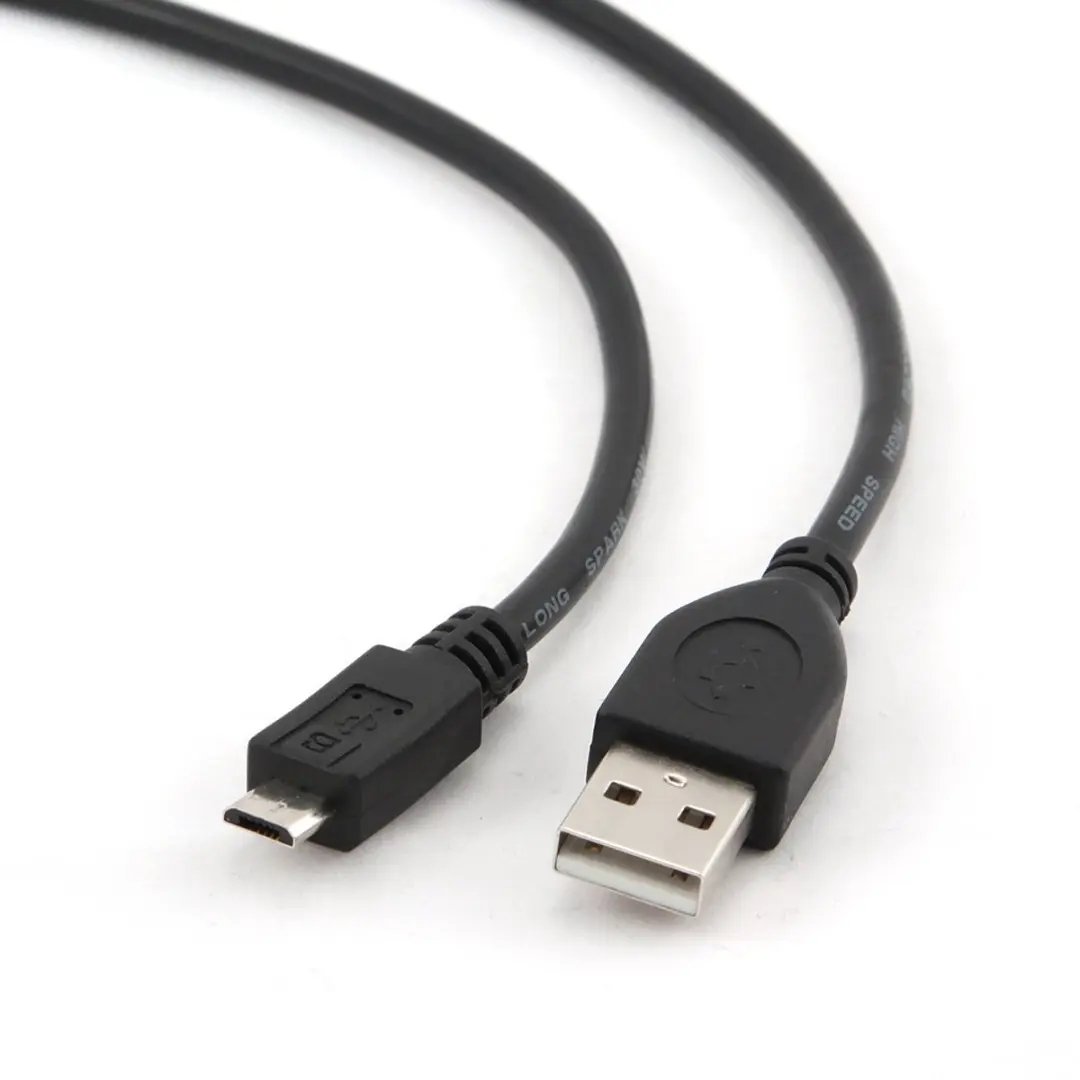 Cablexpert CCP-mUSB2-AMBM-0.3M Oplaadkabel - micro USB - Zwart