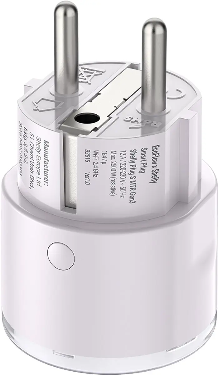 EcoFlow x Shelly Smart Plug 2 - Wit