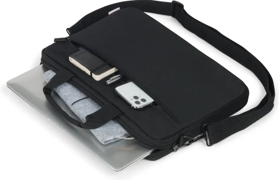 Dicota BASE XX Slim Laptoptas 31,8 cm - D31799 - Zwart - afbeelding 6 van 6