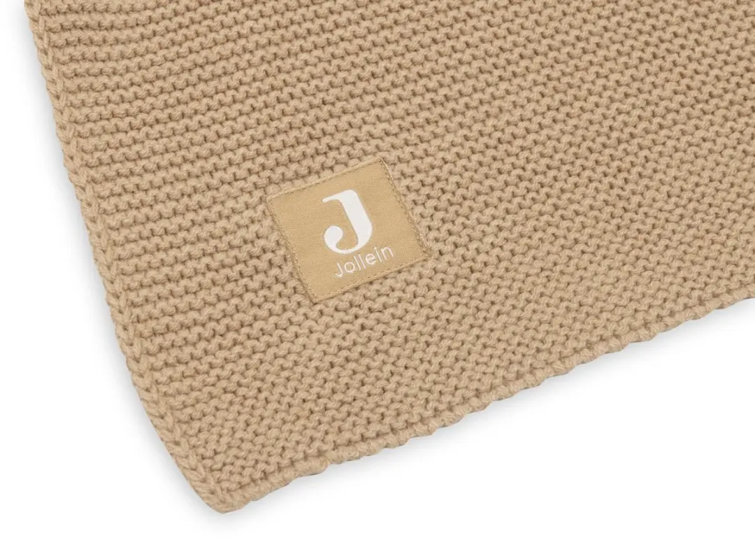 Jollein Baby Deken Wieg 75x100cm Basic Knit - Hazel