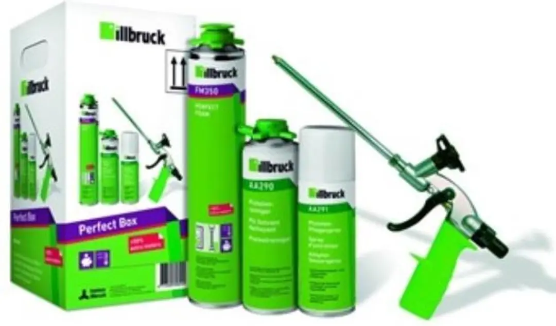 Illbruck Perfectfoam Starterbox - 7x FM350 + Purpistool + Reiniger