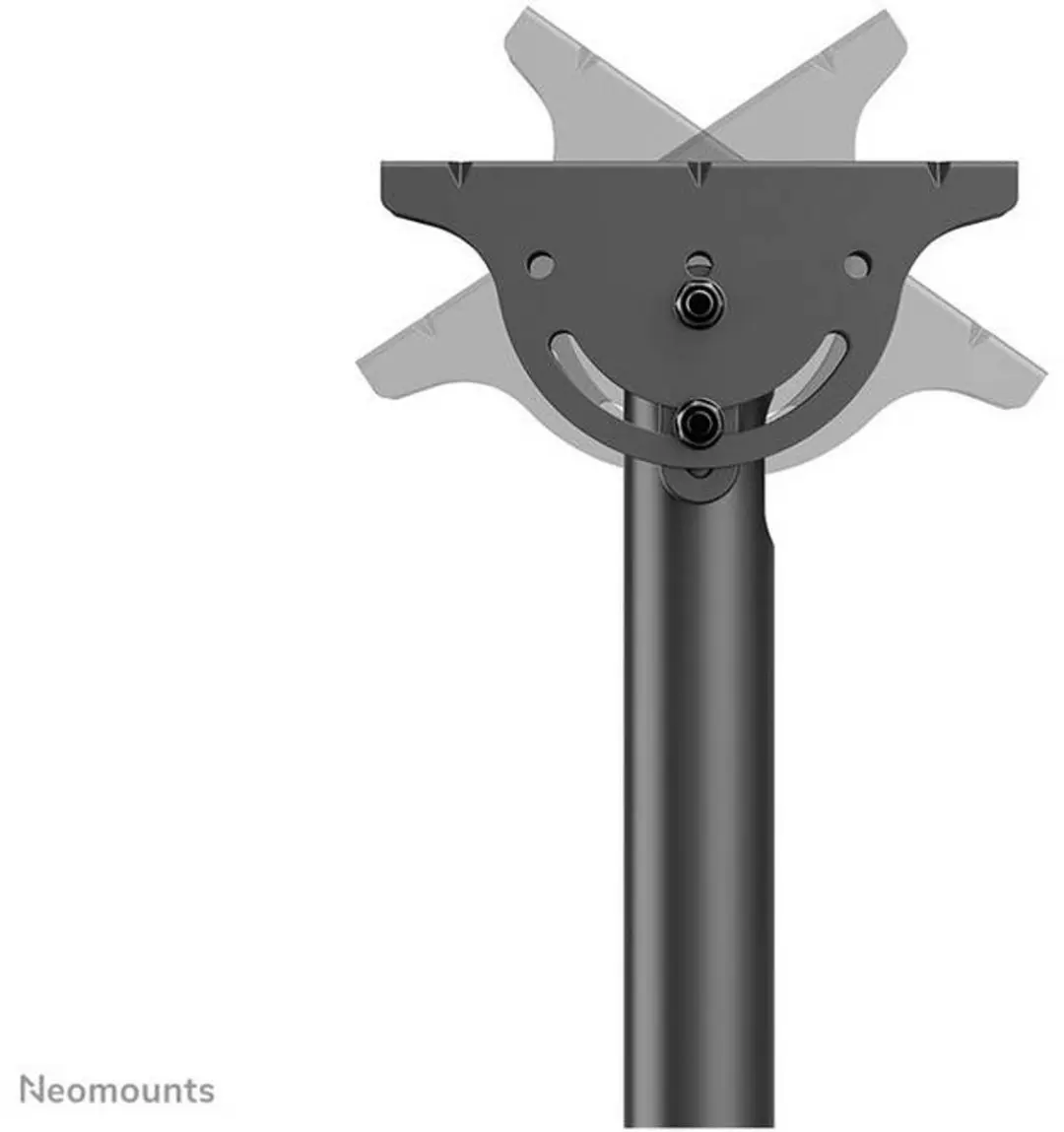 Neomounts CL35-440BL16XL Plafondbeugel 37-70" - Zwart - afbeelding 6 van 6