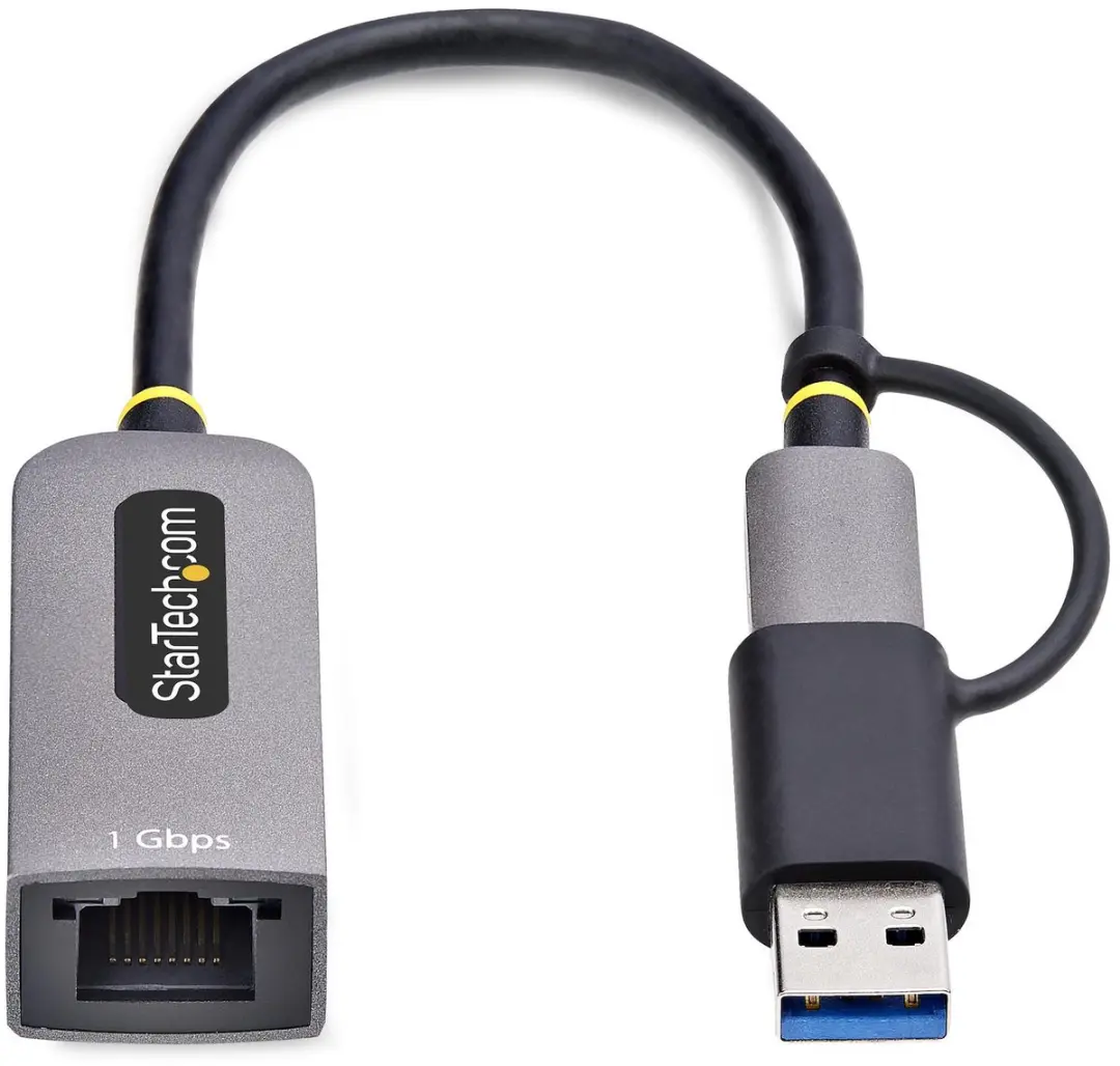 Startech USB-C naar Ethernet Adapter C21GA-USB-ETHERNET - 10/100/1000Mbps - 4 Poorten - afbeelding 6 van 6