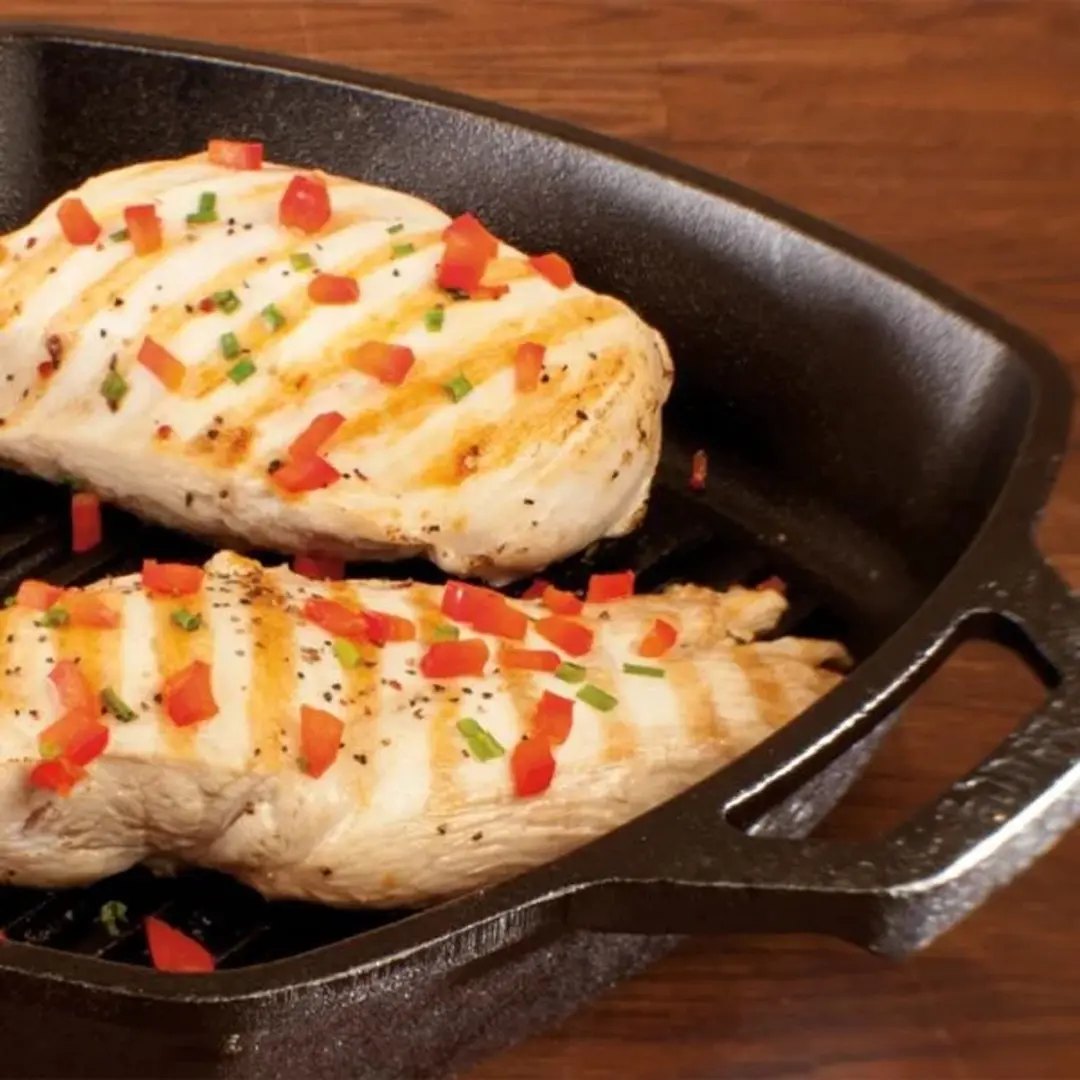 Lodge Ronde Grillpan 30cm - Zwart - afbeelding 6 van 6