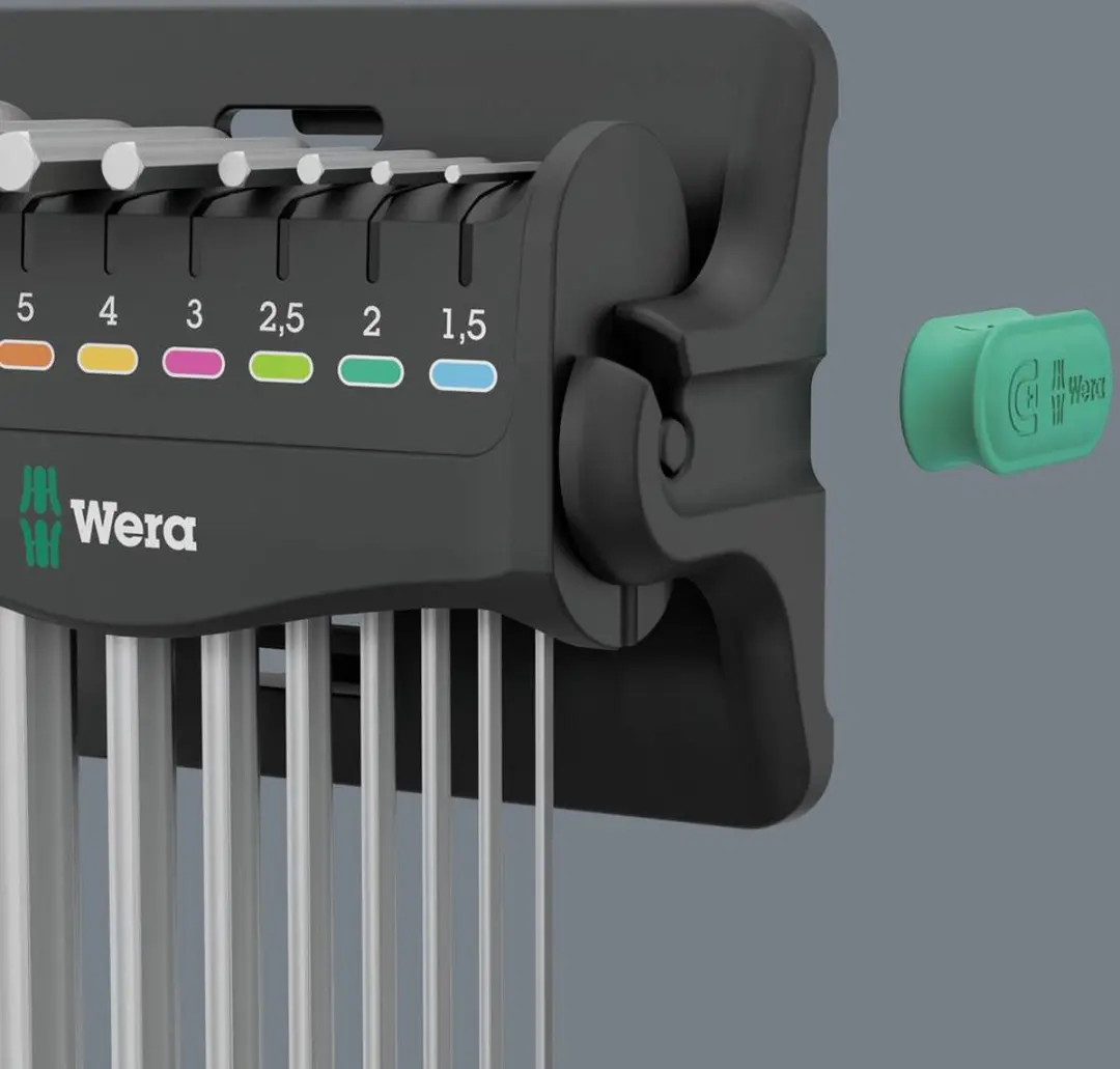 Wera 950/9 Hex-Plus Inbus Haakse Schroevendraaierset 9-delig