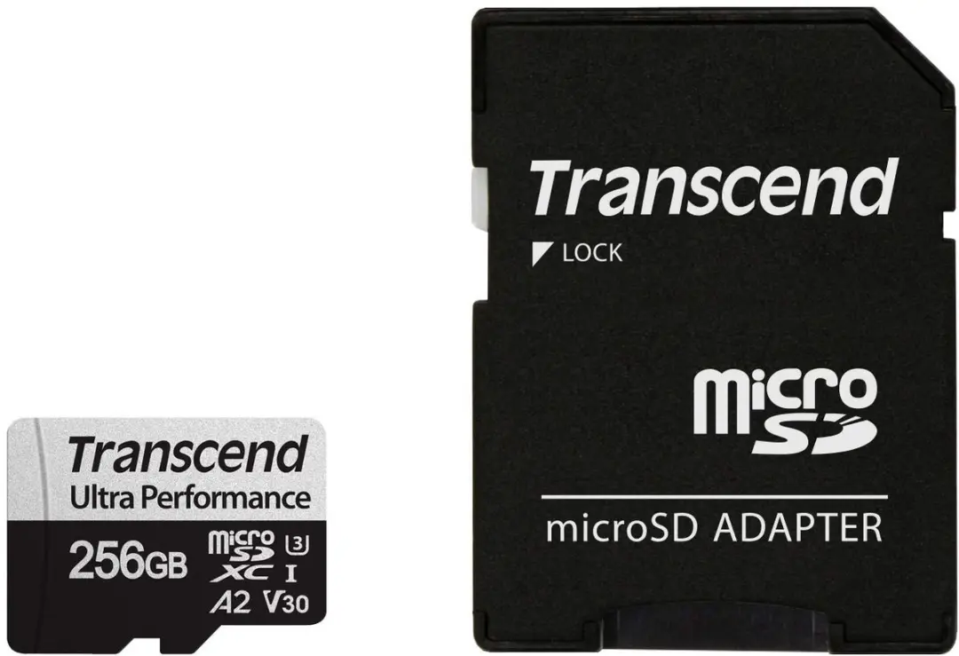 Transcend microSDXC A2 340S 256GB - Nintendo Switch