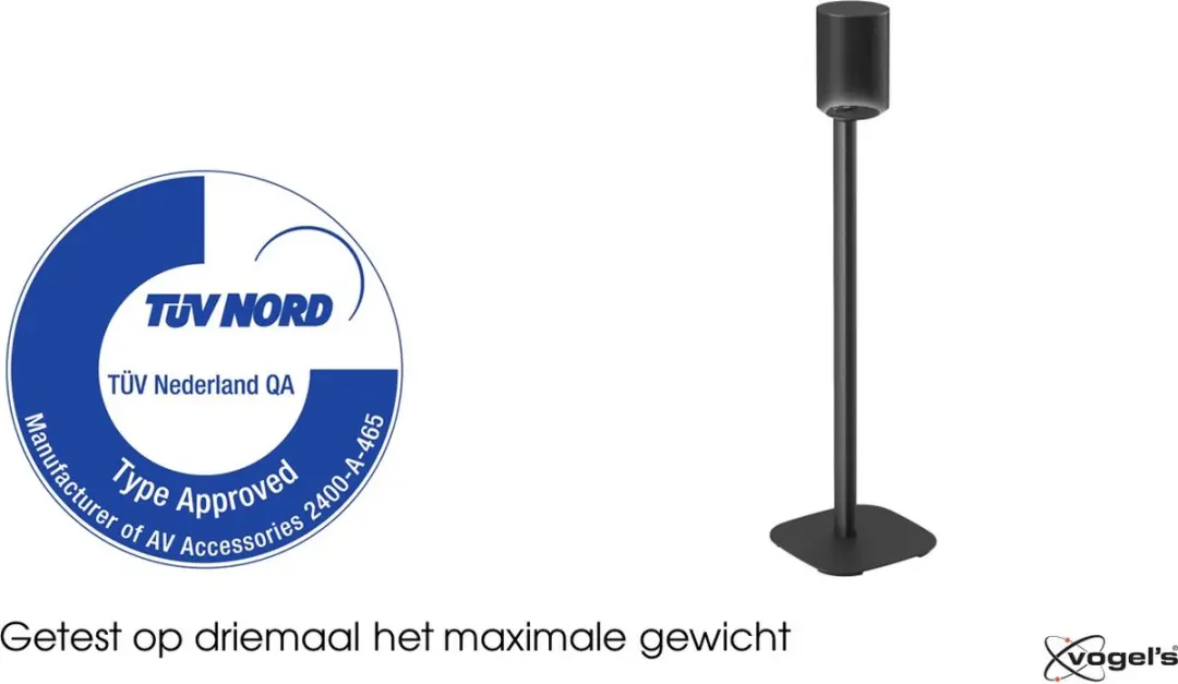 Vogel's SFS 4113 Sonos Era 100 Standaard - Zwart - afbeelding 4 van 6