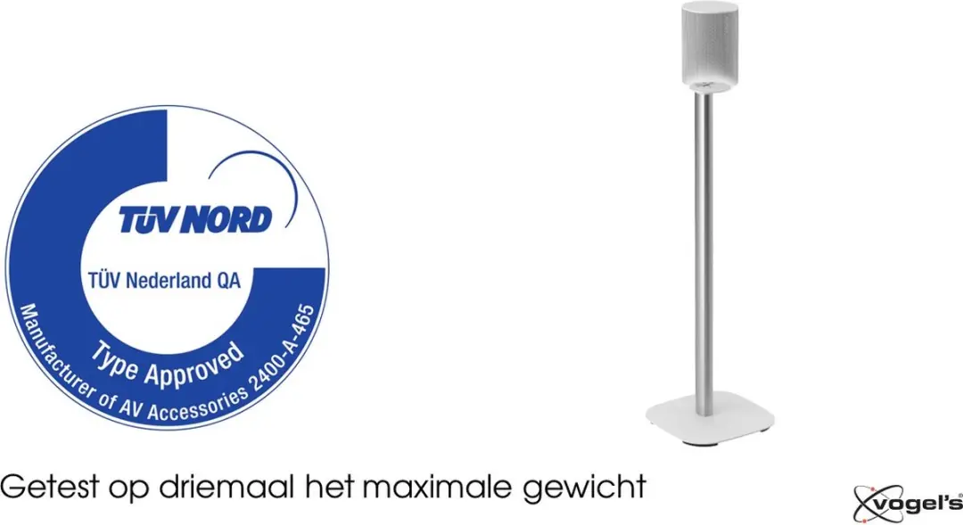 Vogel's SFS 4113 Sonos Era 100 Standaard - Wit - afbeelding 5 van 6