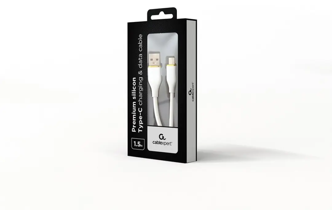 Cablexpert USB-C Oplaadkabel 1,5m - Wit