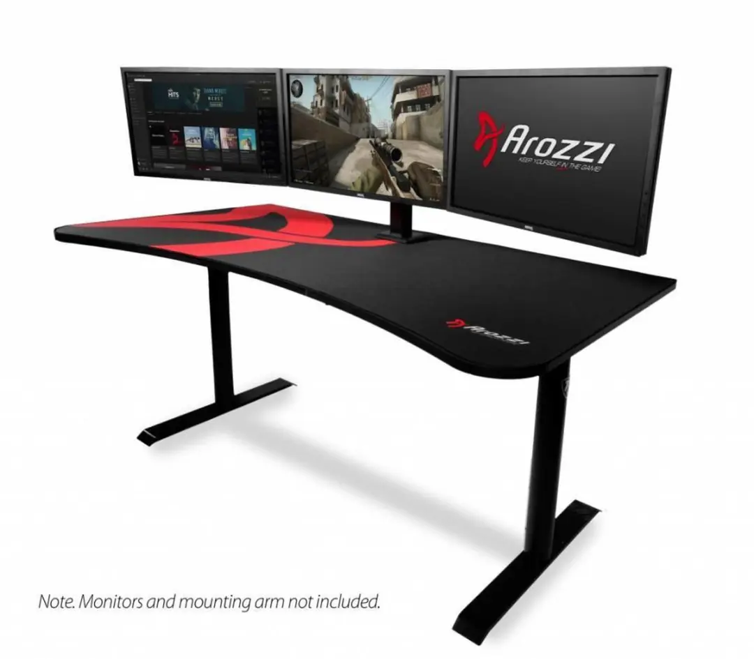 Arozzi Arena Gaming Bureau - Muismat 160cm Rood