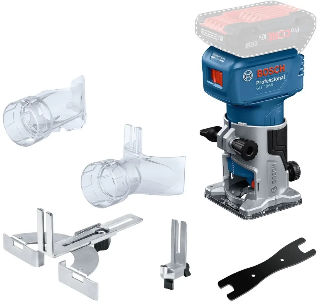 Bosch Professional GLF 18V-8 Accu Kantenfrees