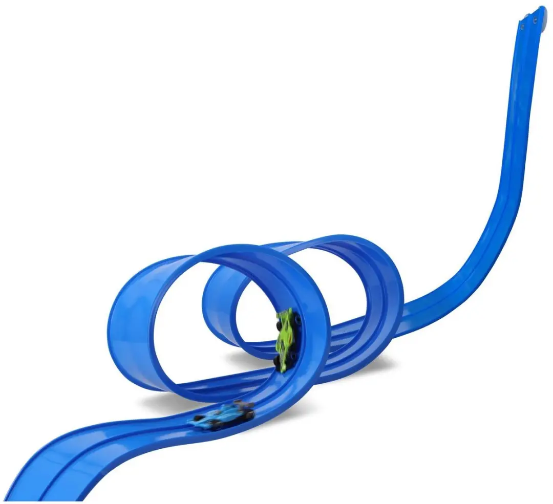 Racebaan 4m Blauw - Flexibel - MPN 8710124155136