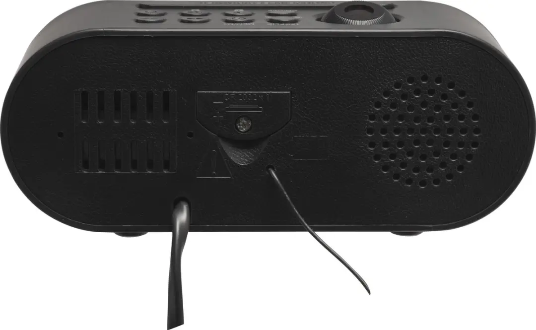 Denver CRP717 Wekkerradio Projectieklok - 180° - 2x Wektijd - Zwart - afbeelding 6 van 6