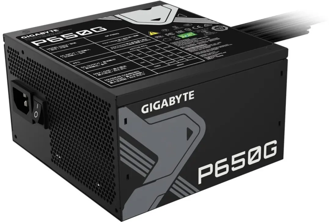 Gigabyte P650G GP-P650G PG5 EU Voeding - 650W - ATX