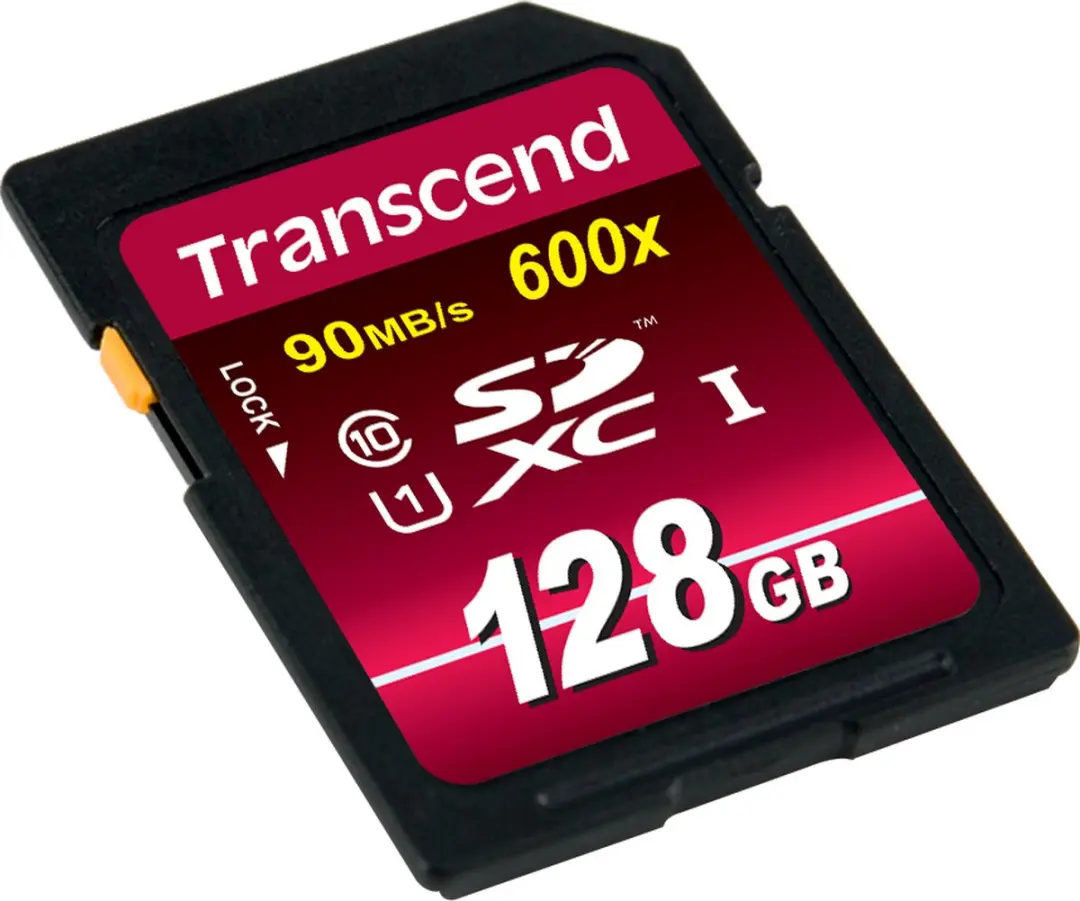 Transcend SDXC UHS-I 600x 128GB TS128GSDXC10U1