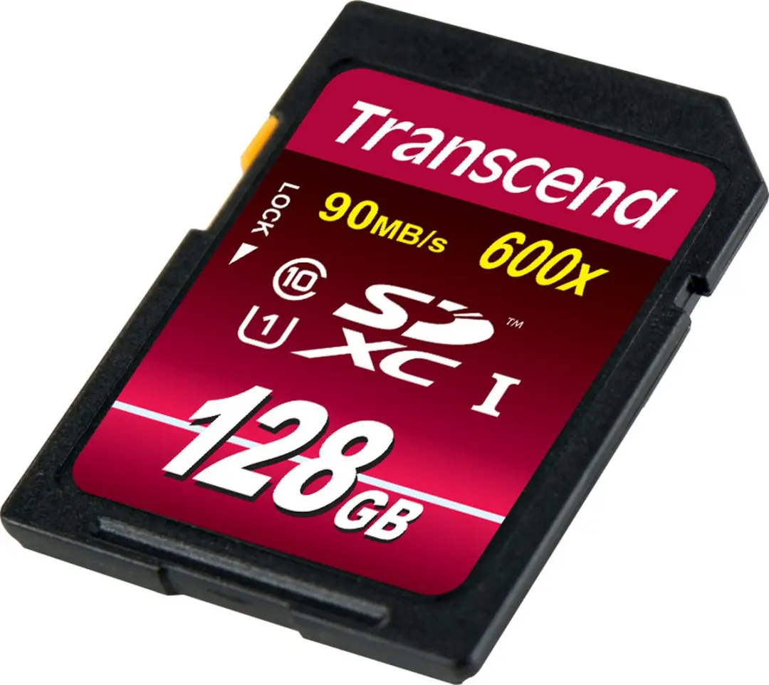 Transcend SDXC UHS-I 600x 128GB TS128GSDXC10U1