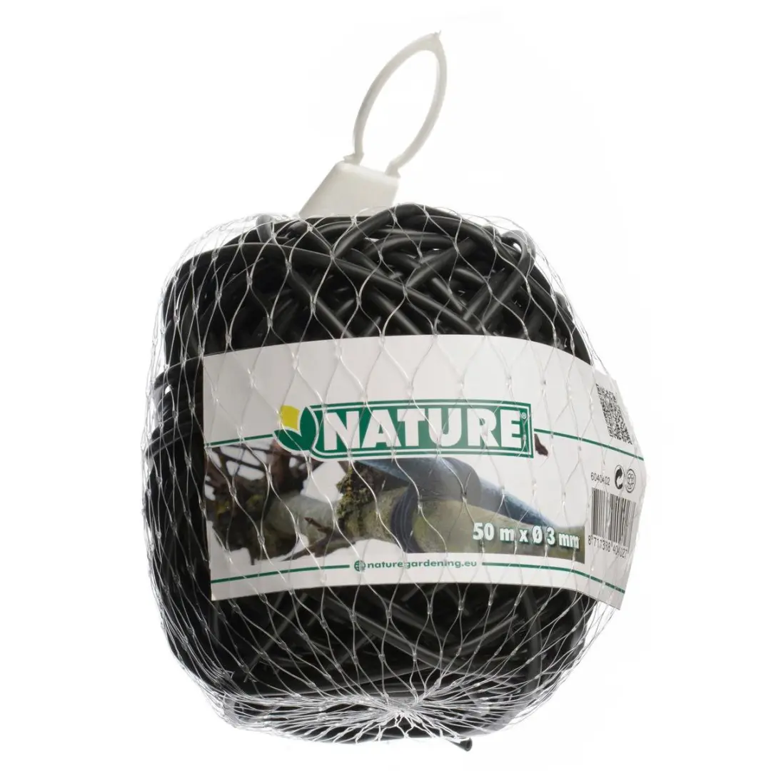 Nature Bindbuis Ø50m - Zwart