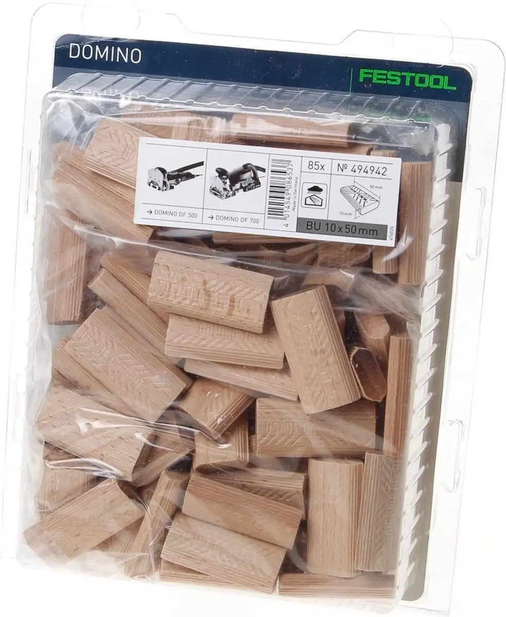 Festool Domino-stenen Beuken D 10x50/85 BU - 85 Stuks