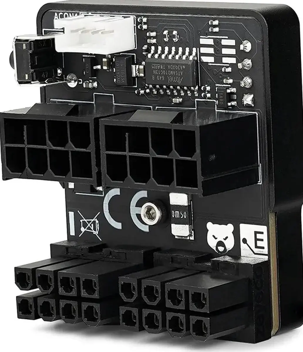 Thermal Grizzly WireView TG-WV-P28R GPU Kabel - 2x 8-Pin PCIe Zwart