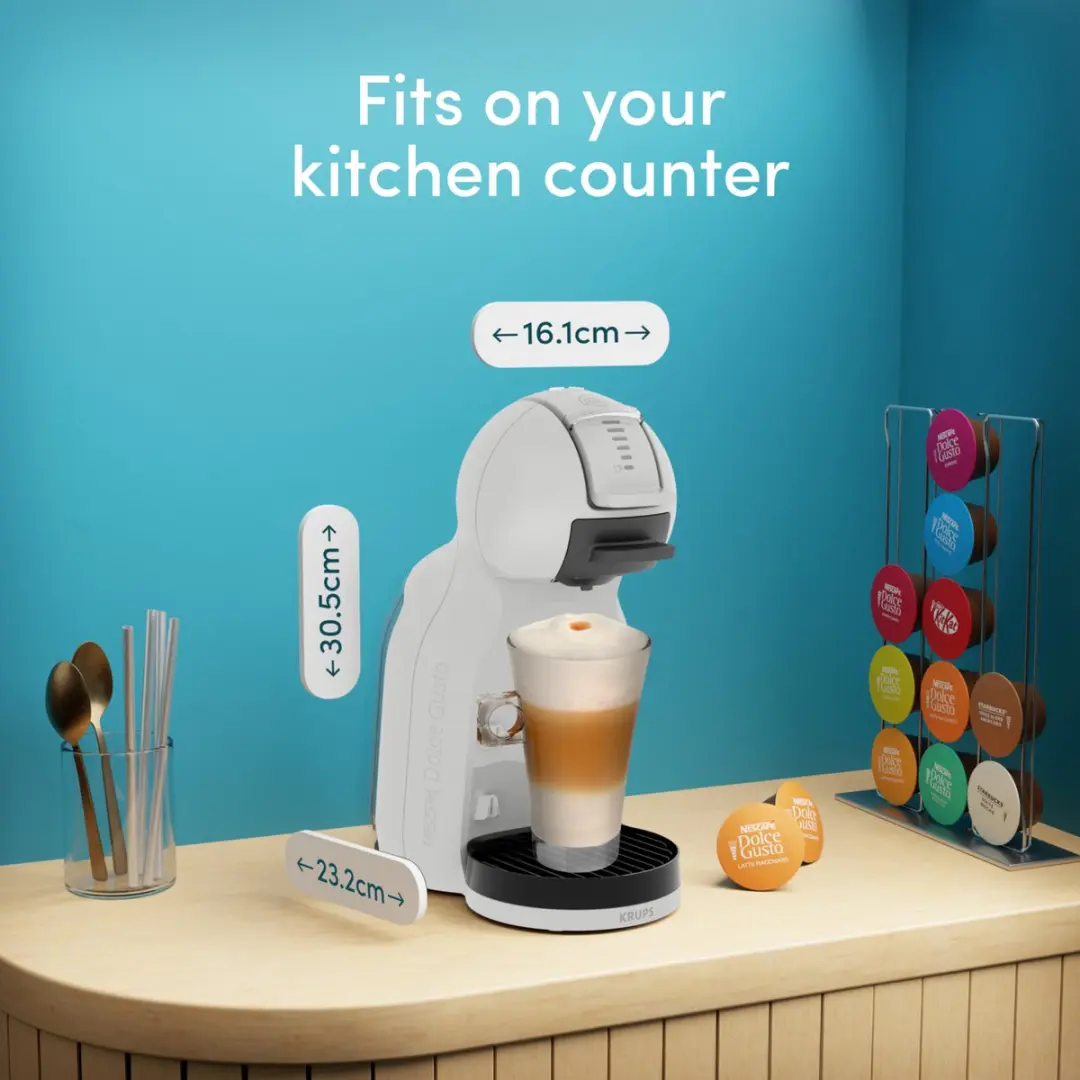 Krups NESCAFÉ Dolce Gusto Mini Me 2 KP143G Koffiecupmachine - Grijs - afbeelding 6 van 6