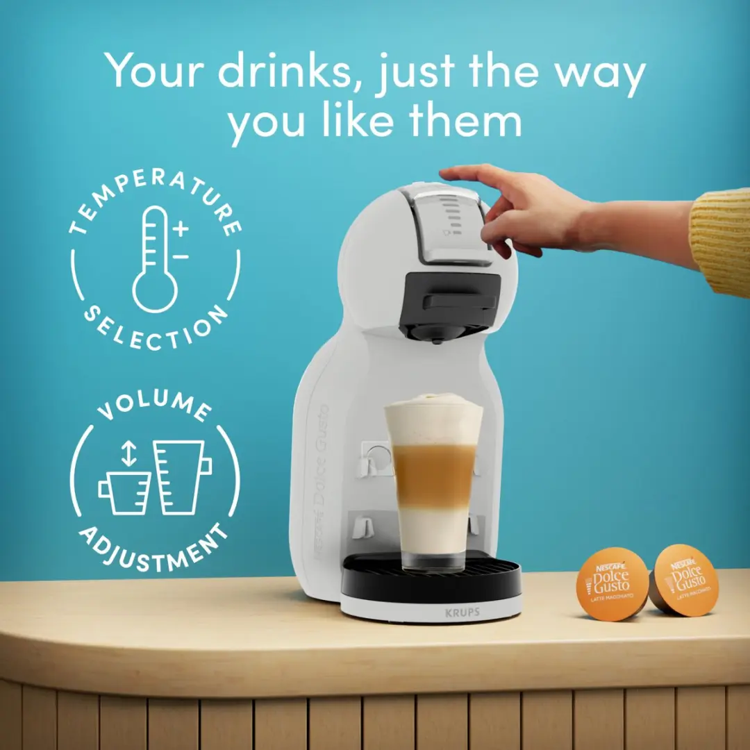 Krups NESCAFÉ Dolce Gusto Mini Me 2 KP143G Koffiecupmachine - Grijs