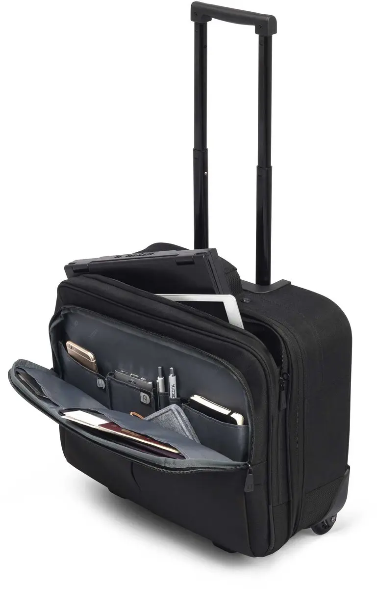 DICOTA Multi Roller SCALE 7640158666401 Notebooktas - 15.6" Zwart - afbeelding 4 van 6