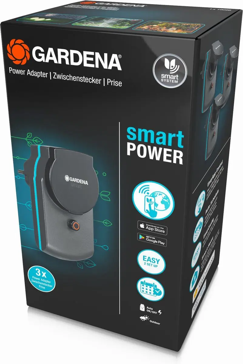 Gardena Smart Power Adapter - 3 Stuks