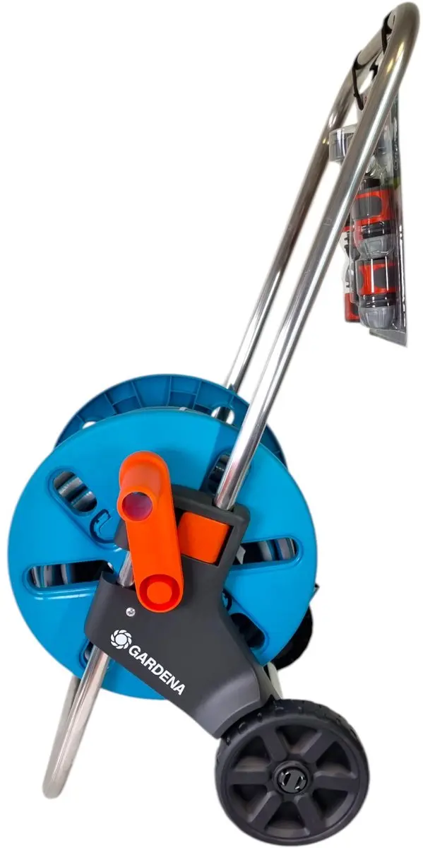 Gardena AquaRoll S Slangenwagen 20m - Turkoois/Orange