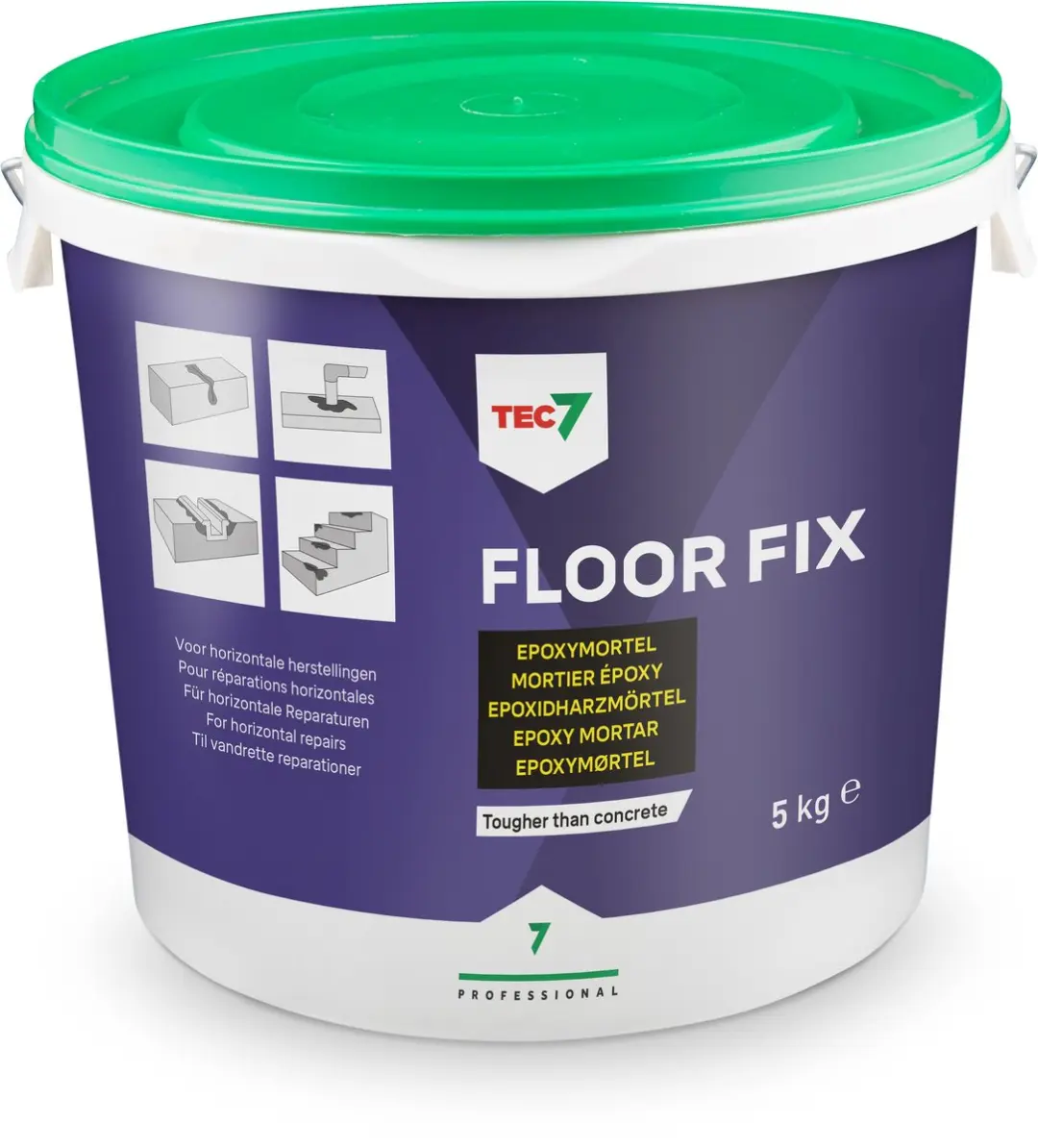Tec7 Floor Fix Epoxymortel 5kg