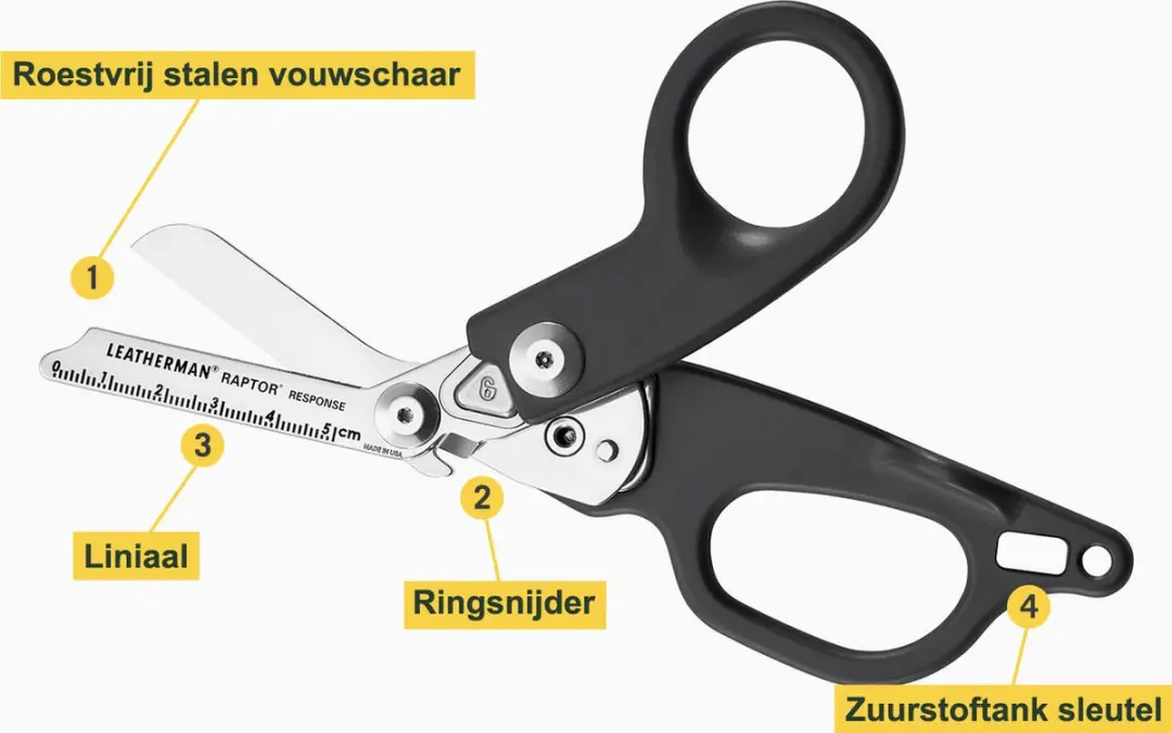 Leatherman Raptor Response - Zwart