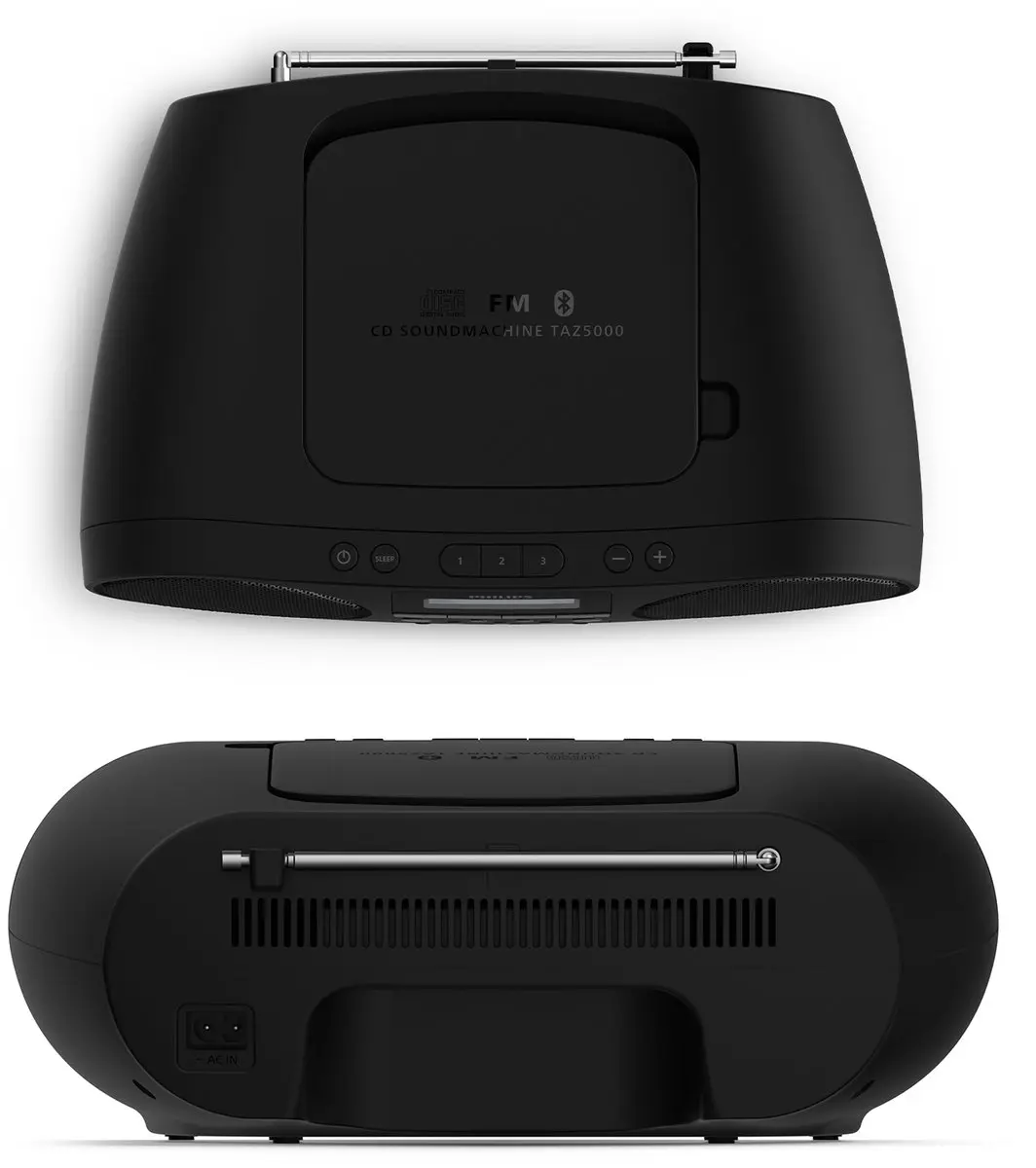 Philips TAZ5000 Draagbare CD-speler - Zwart
