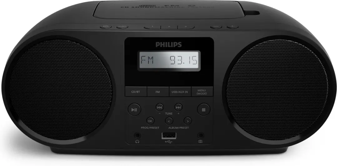 Philips TAZ5000 Draagbare CD-speler - Zwart