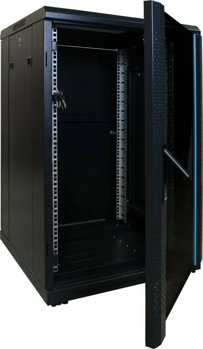DSIT DS6618 Serverkast 19U 600x600x1000mm - Zwart