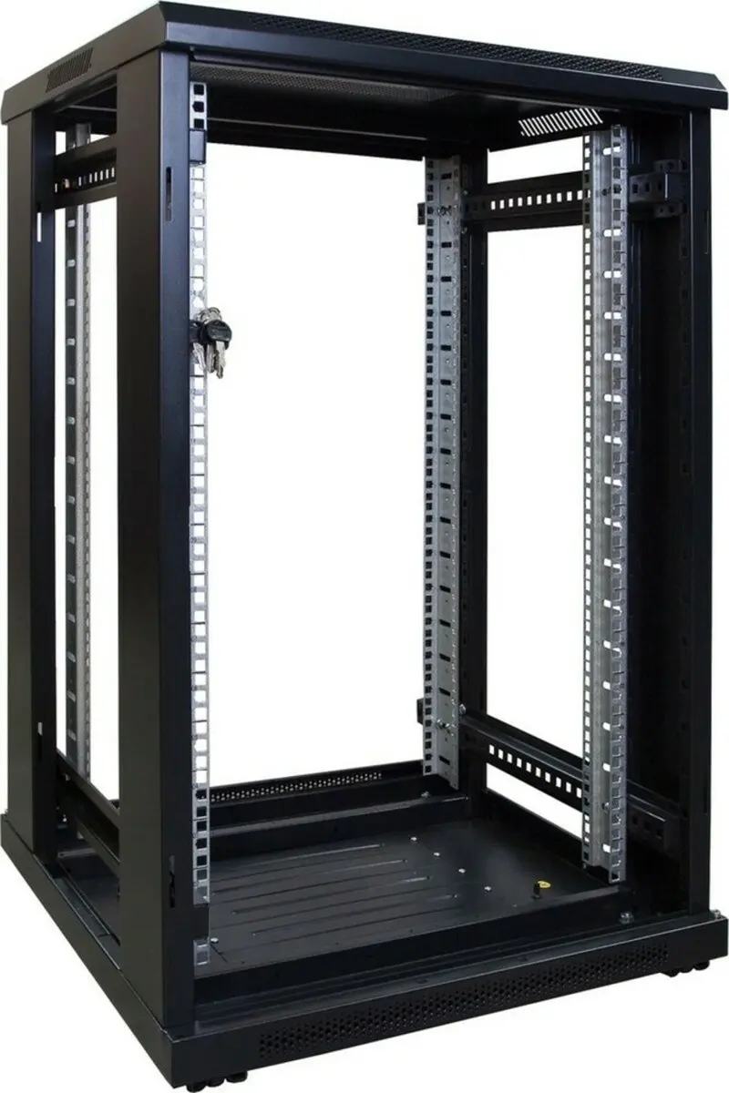 DSIT DS6618 Serverkast 19U 600x600x1000mm - Zwart