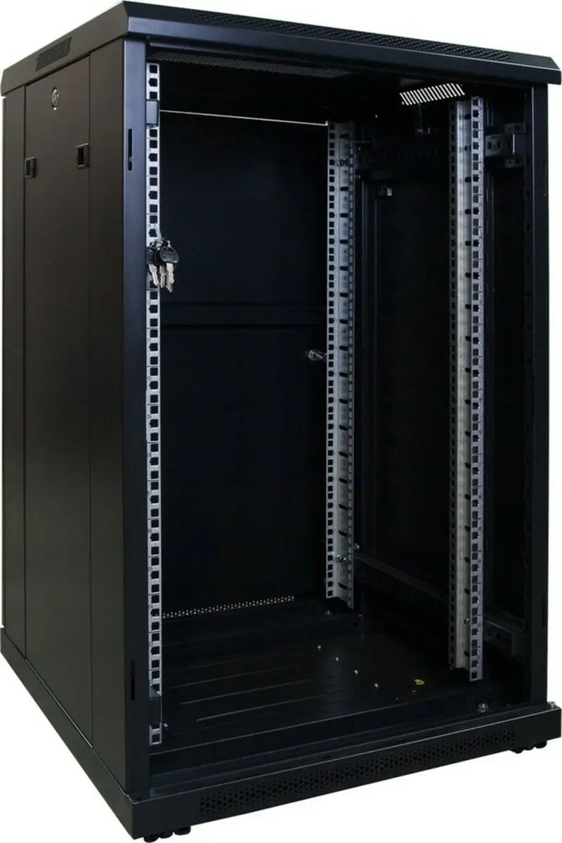 DSIT DS6618 Serverkast 19U 600x600x1000mm - Zwart