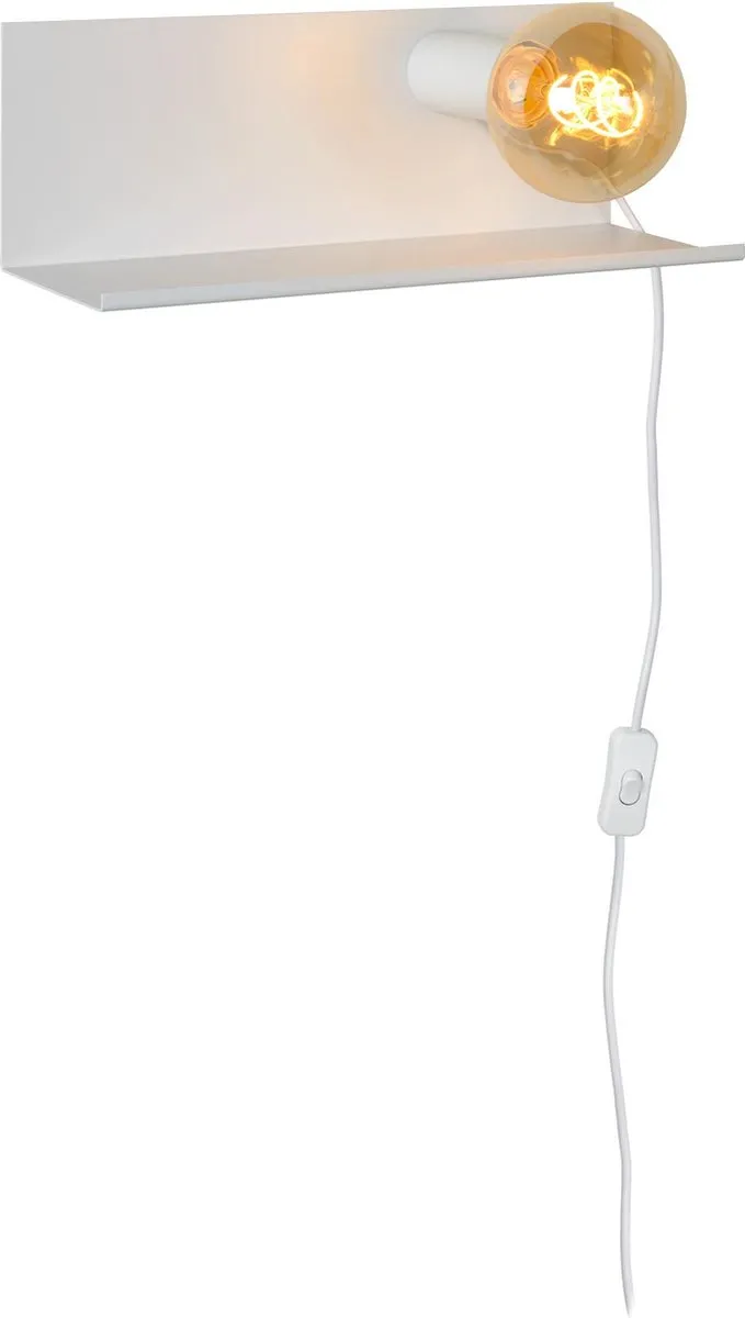 Lucide SEBO Bedlamp E27 - Wit