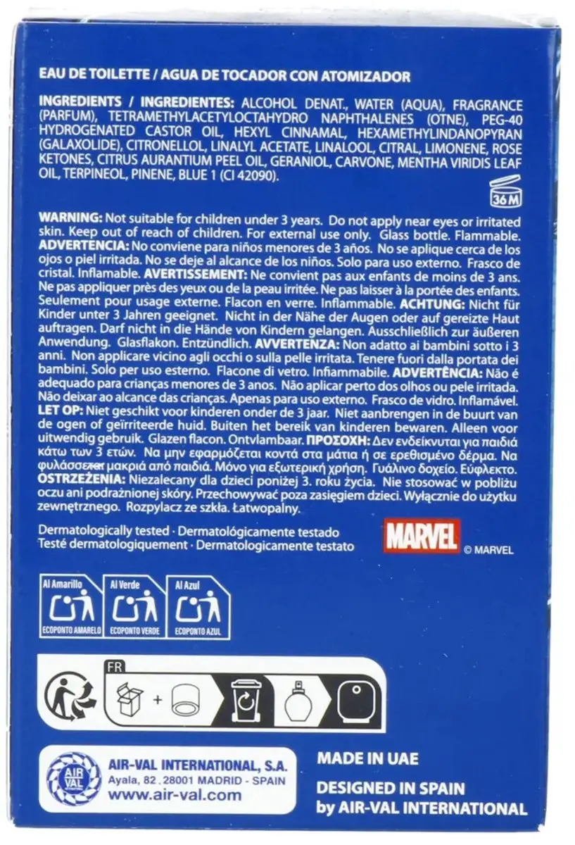 Marvel Spiderman Kinderparfum 30ml