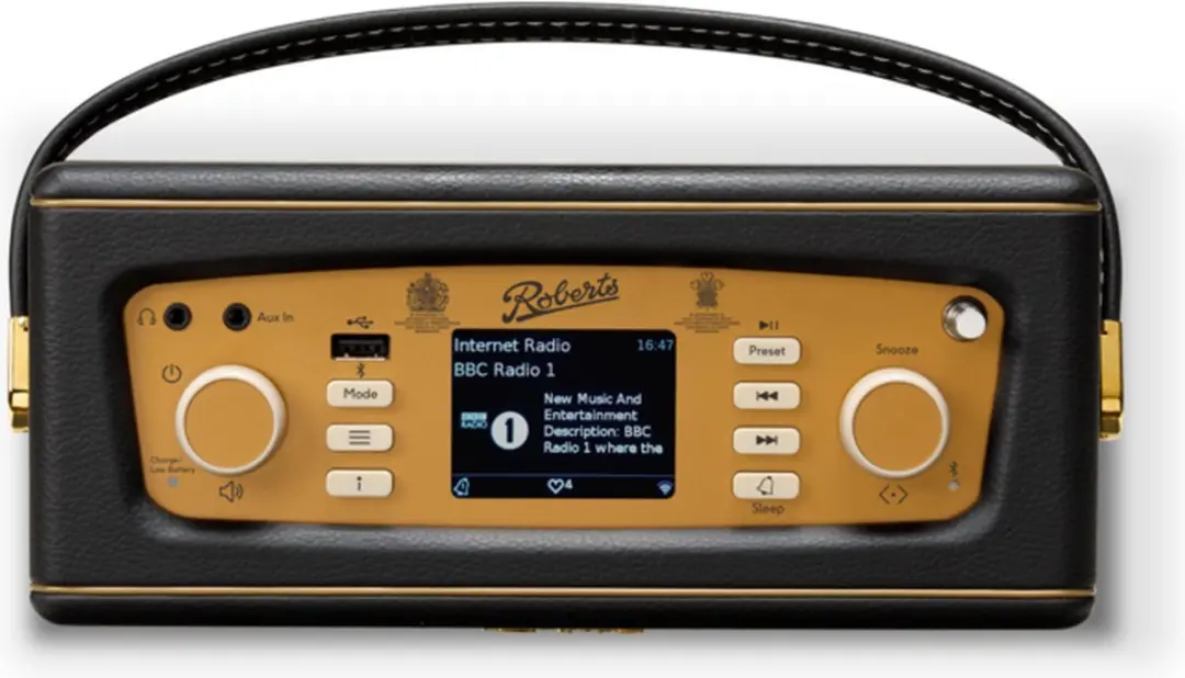 Roberts Radio Rev Istream 3 Black