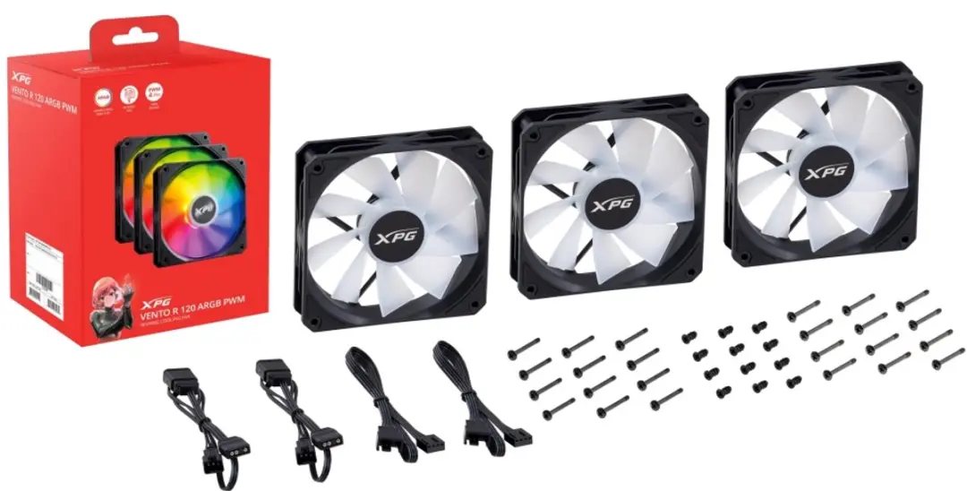 XPG VENTO R 120 ARGB 3-pack