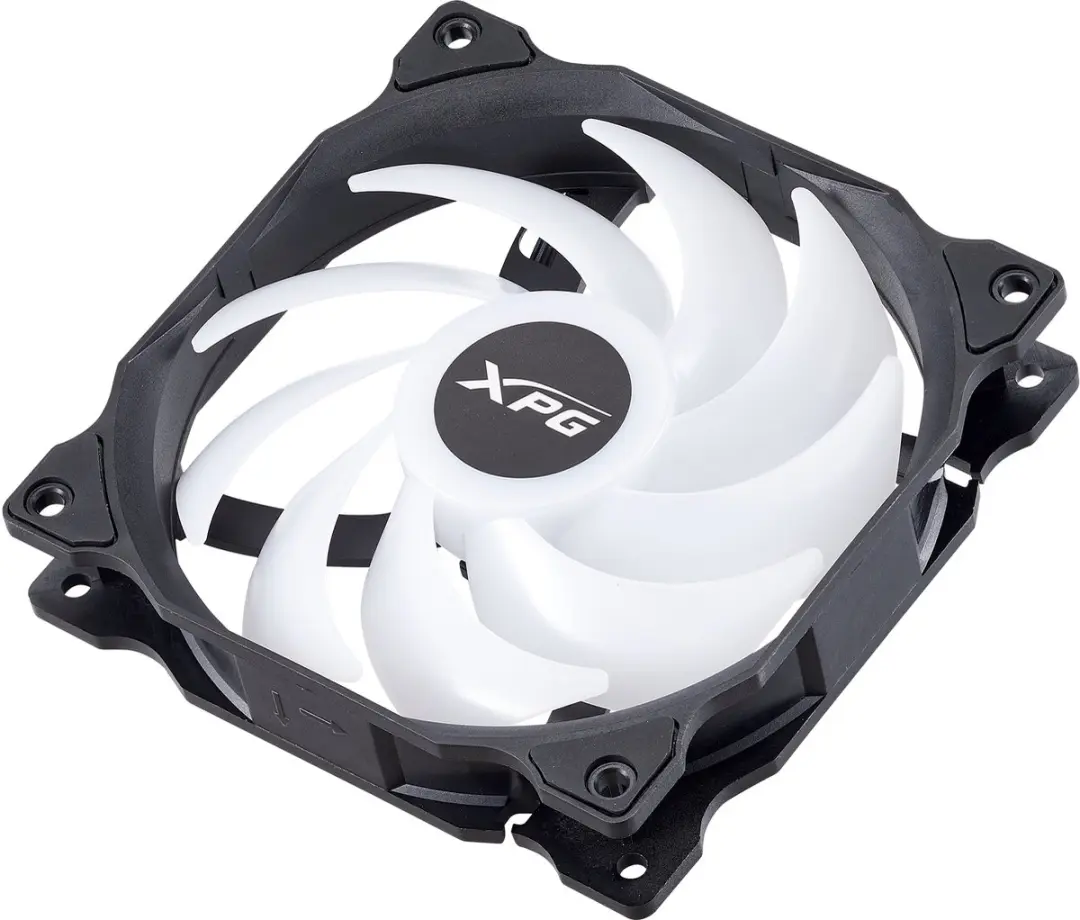 XPG VENTO R 120 ARGB 3-pack - 120mm PWM Ventilatoren - Zwart