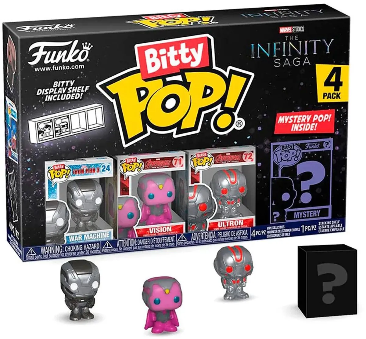 Funko Bitty Pop! Marvel Iron Man - 71505 - Multicolor