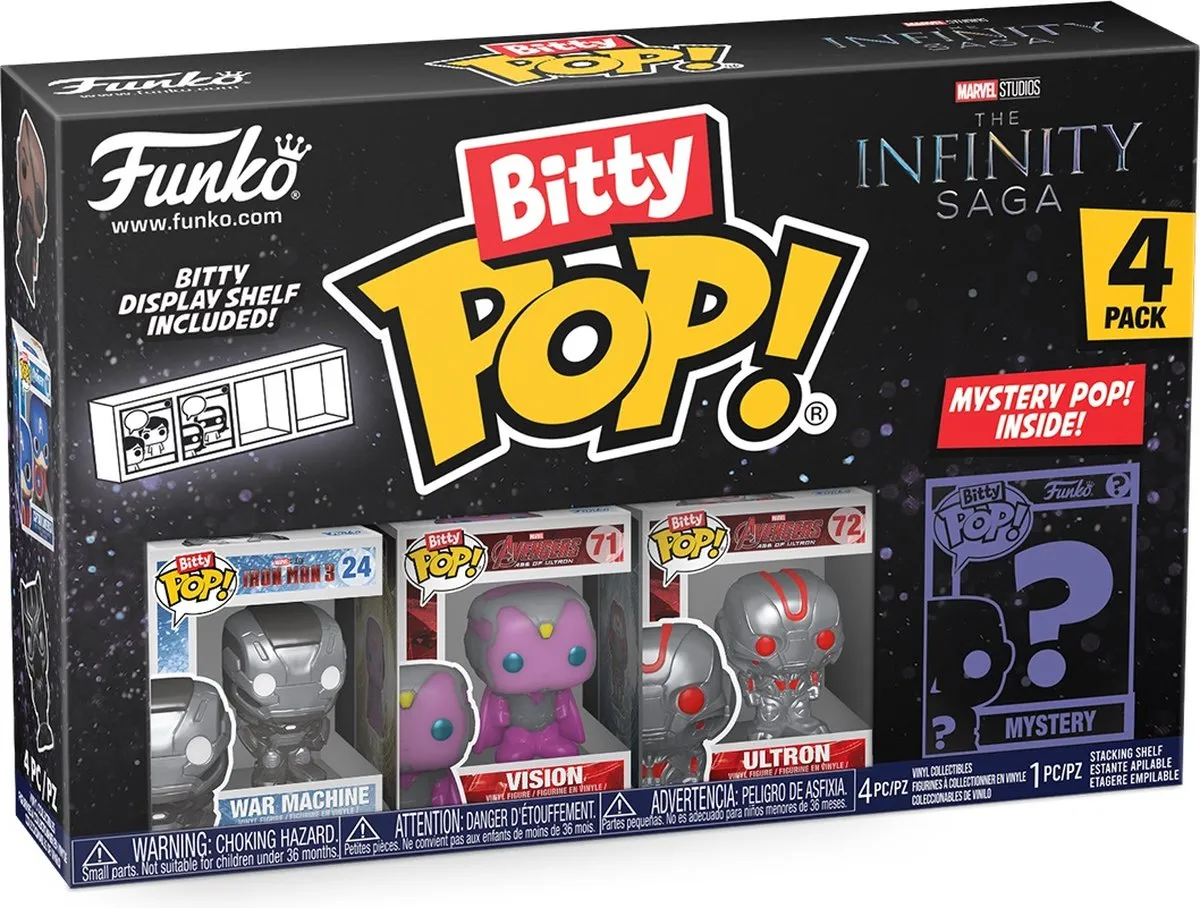 Funko Bitty Pop! Marvel Iron Man - 71505 - Multicolor