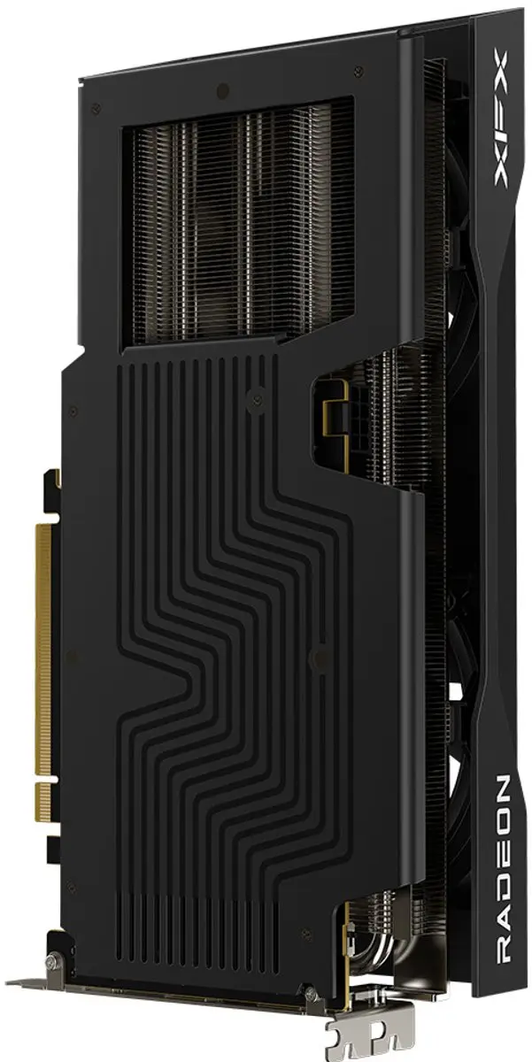 XFX Radeon RX 9060 XT RX-96TSW16BQ Videokaart - 16GB GDDR6 - Zwart