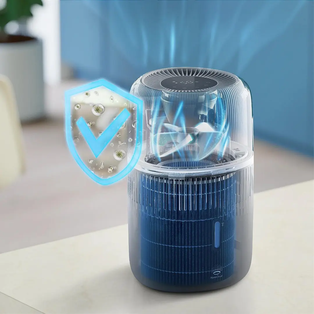 Philips 5000 Series HU5710/03 Luchtbevochtiger - 4,5L - Zilver