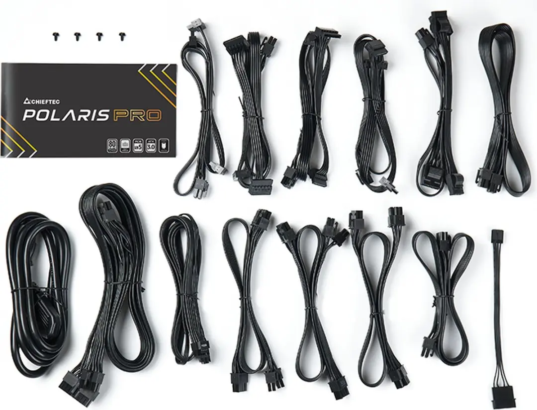 Chieftec Polaris PRO PPX-1300FC-A3 Voeding 1300W - Zwart